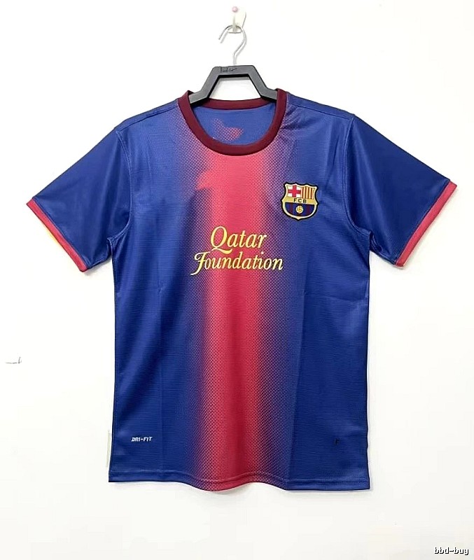 Barcelona Gift Ready Retro soccer jersey Blue Red Barcelona with Fresh Pattern