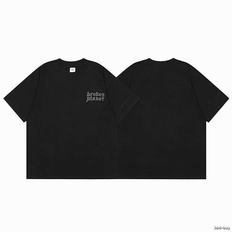 Broken Hearts Raised-Print Graphic Black Style Bpi08 Graphic T-Shirt Weekend Wear