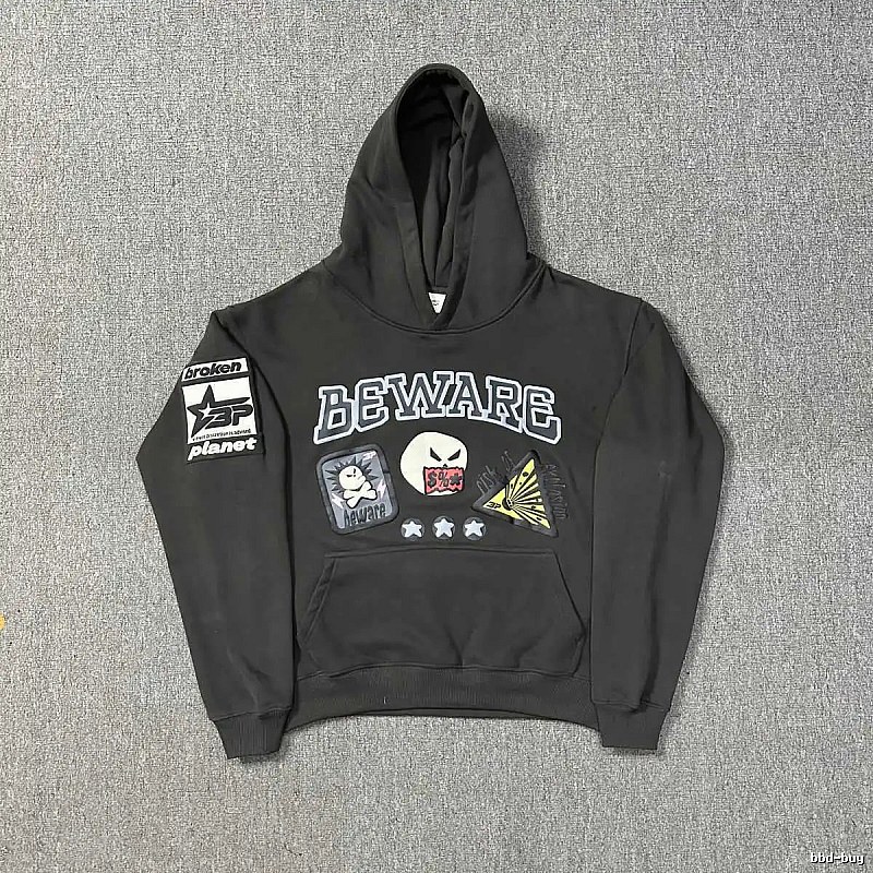 Broken Hearts Style H230 Skull Graphic Hoodie Smart Casual