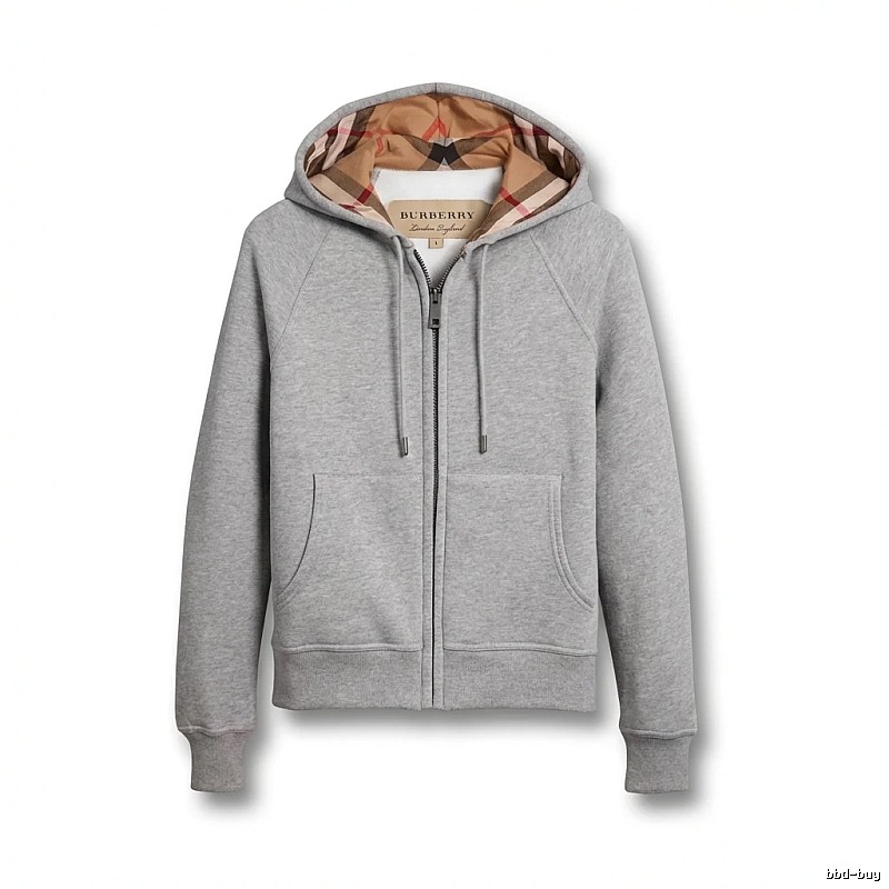 Burberry checkered retro grey sweatshirt