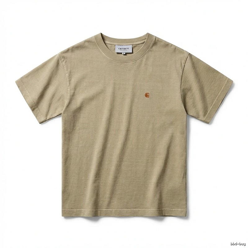 Carhartt Basic Simple Style Khaki T-shirt
