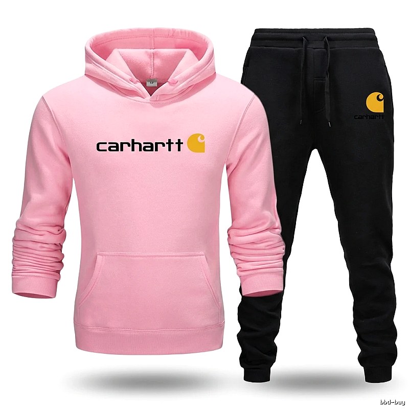 Carhartt Casual Pink and Black Sportswear Set