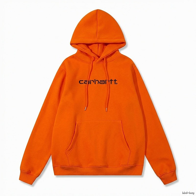 Carhartt orange minimalist style sweatshirt
