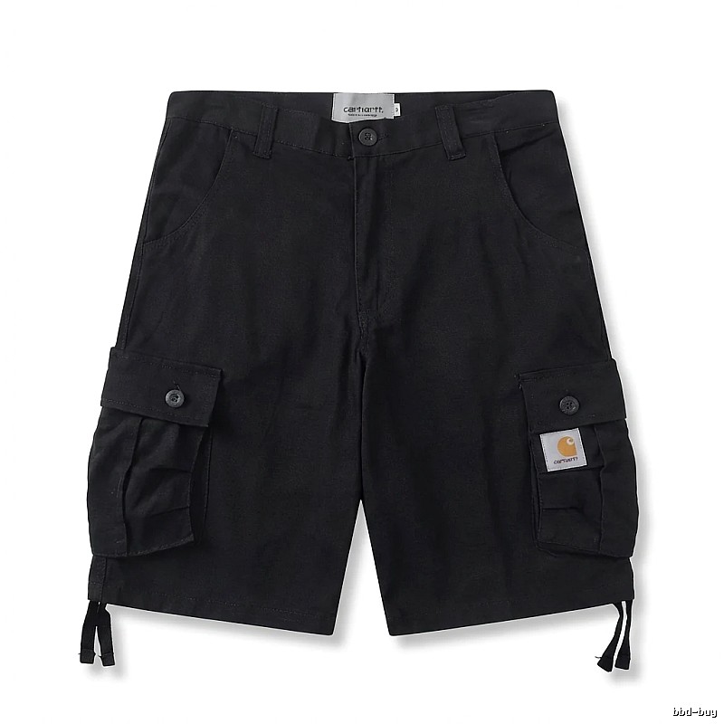 Carhartt workwear style black shorts