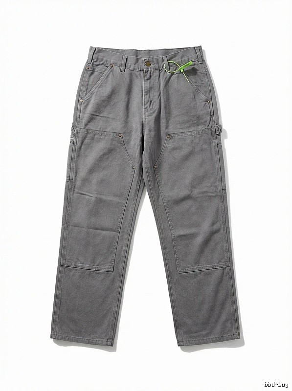 Carhartt workwear style cement gray long pants