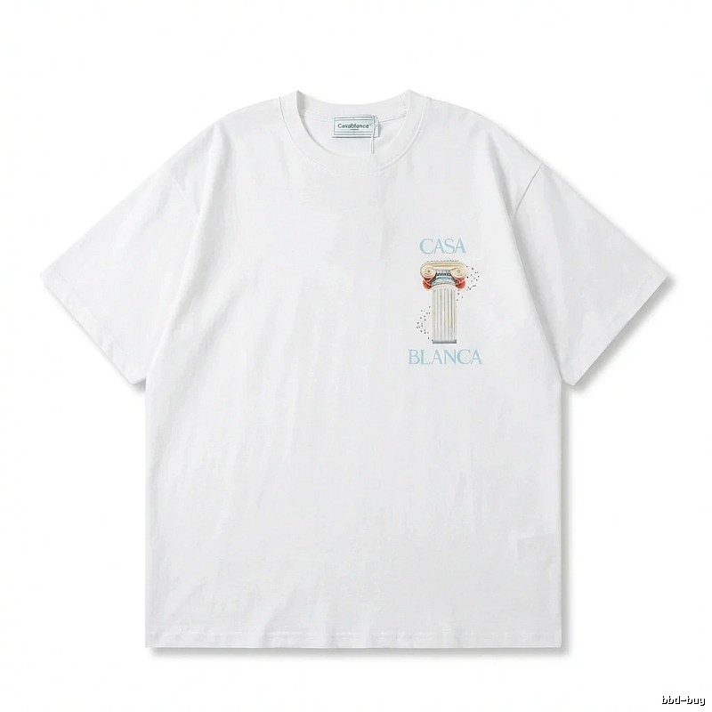 Casablanca Greek column style white T-shirt