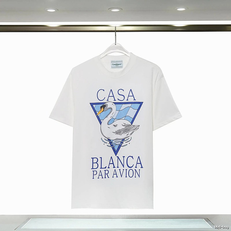 Casablanca Printed Fashionable White T-shirt