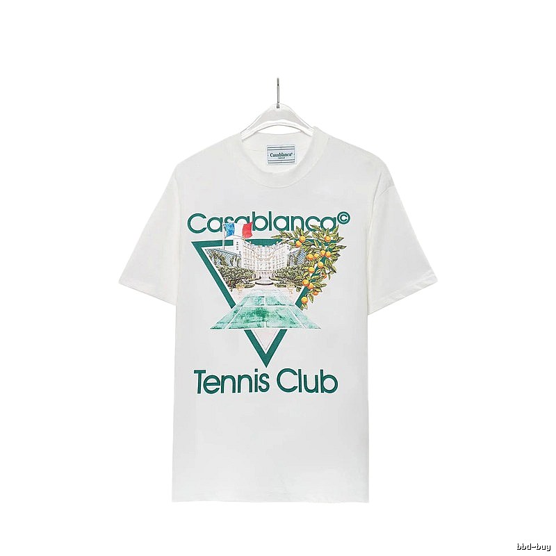 Casablanca Tennis Club White T-shirt