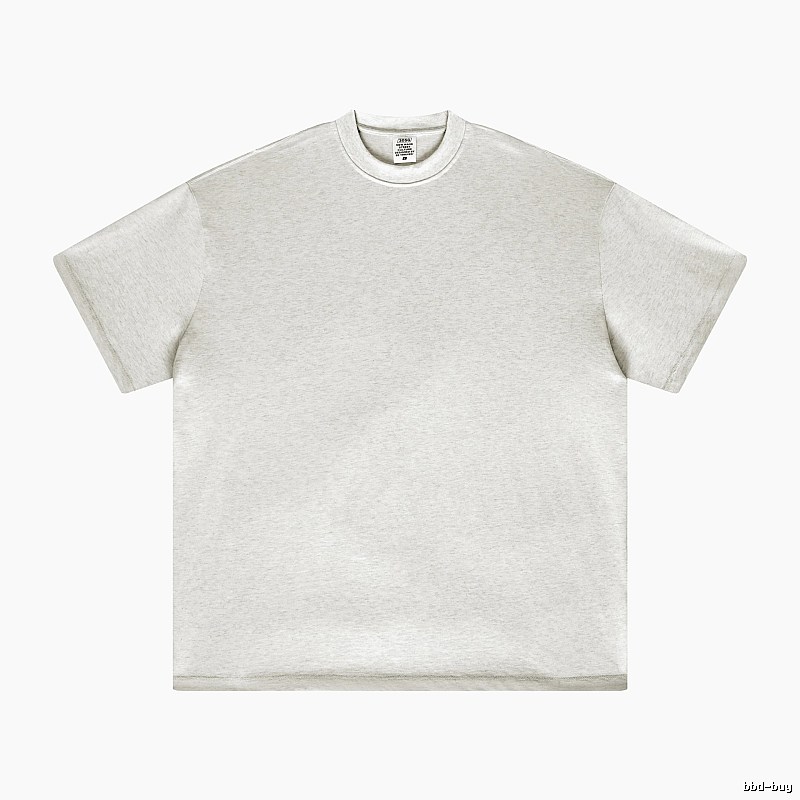 Casual Plain white T-shirt Minimal White Short for Streetwear Looks
