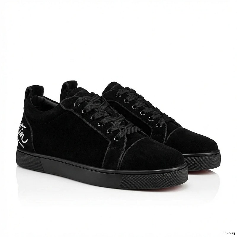 Christian Louboutin casual style black shoes
