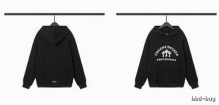 Chrome Hearts 2089-79 Black Cross Graphic Hoodie Clean Finish
