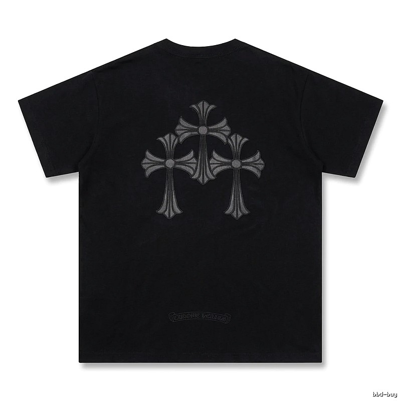 Chrome Hearts Cross Print Black T-shirt
