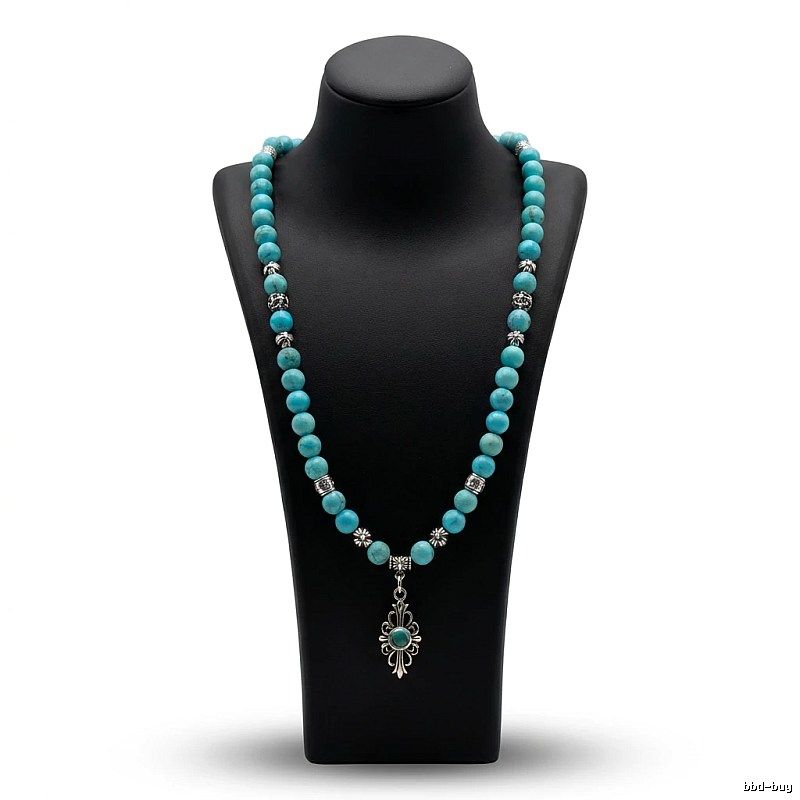 Chrome Hearts Turquoise Vintage Necklace