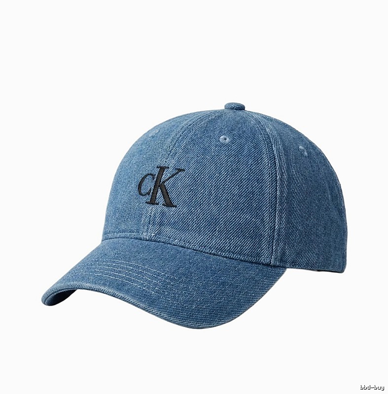CK Simple Style Denim Blue Baseball Cap