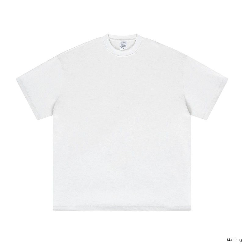 Classic Plain white T-shirt Minimal White Short for Daily Styling