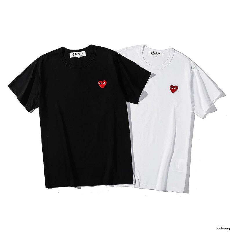 Comme des Garcons PLAY Graphic Tee Focus Heart Logo T-Shirt Daily Styling