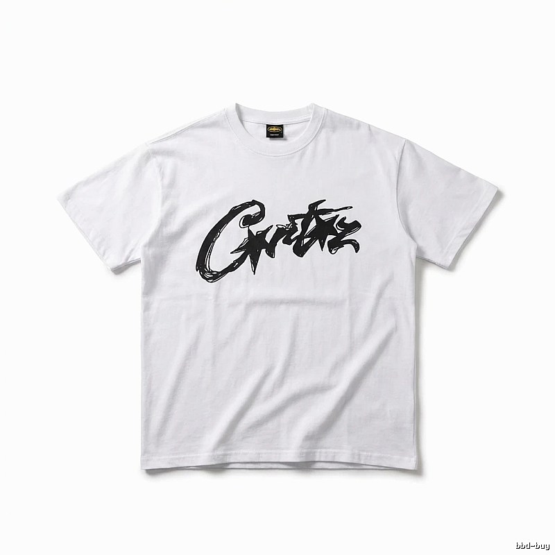 Corteiz Graffiti Style White T-shirt