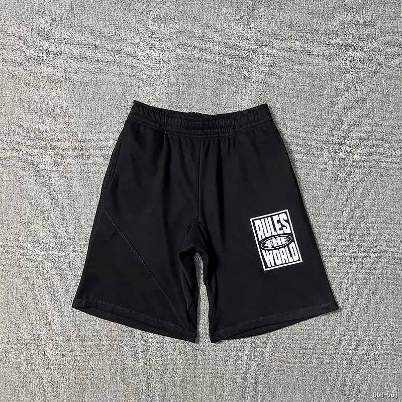Corteiz Rule World Style Black Shorts
