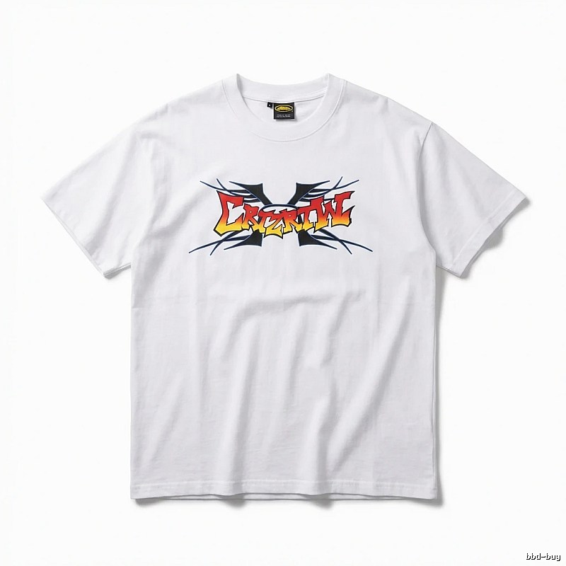 Corteiz X Series Trendy and Cool Style White T-shirt