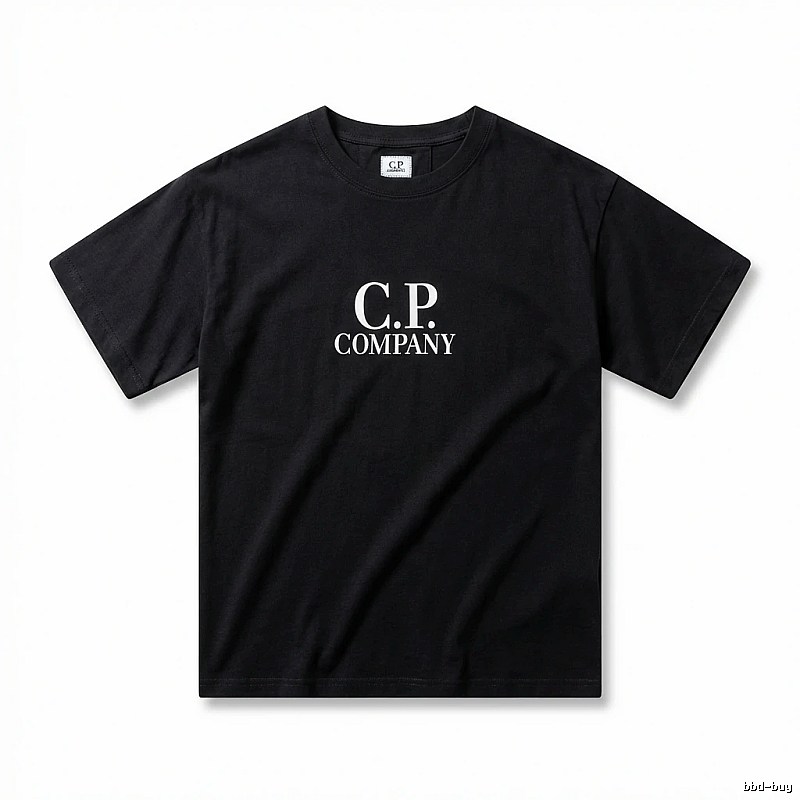 C.P. COMPANY Simple Style Black T-shirt