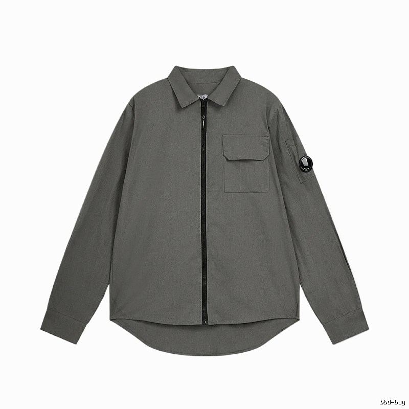 C.P. Grey Workwear Style Shirt