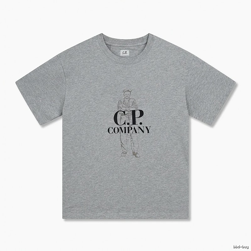 C.P. Retro Style Gray T-shirt