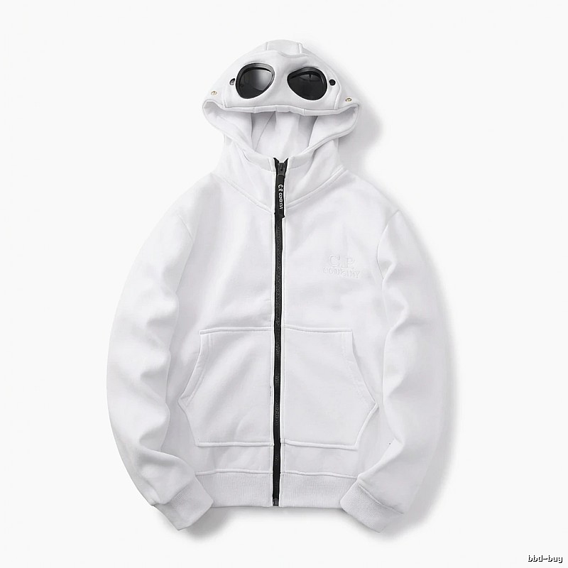 C.P. White Trendy and Cool Style Hoodie