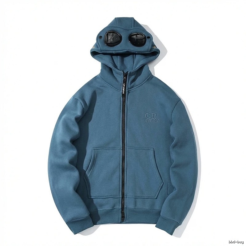 C.P. Workwear Style Blue Hoodie