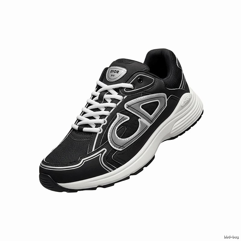Dior retro black and grey sports shoes
