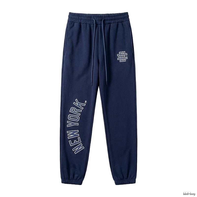 Eric Emanuel New York Style Navy Blue Sweatpants