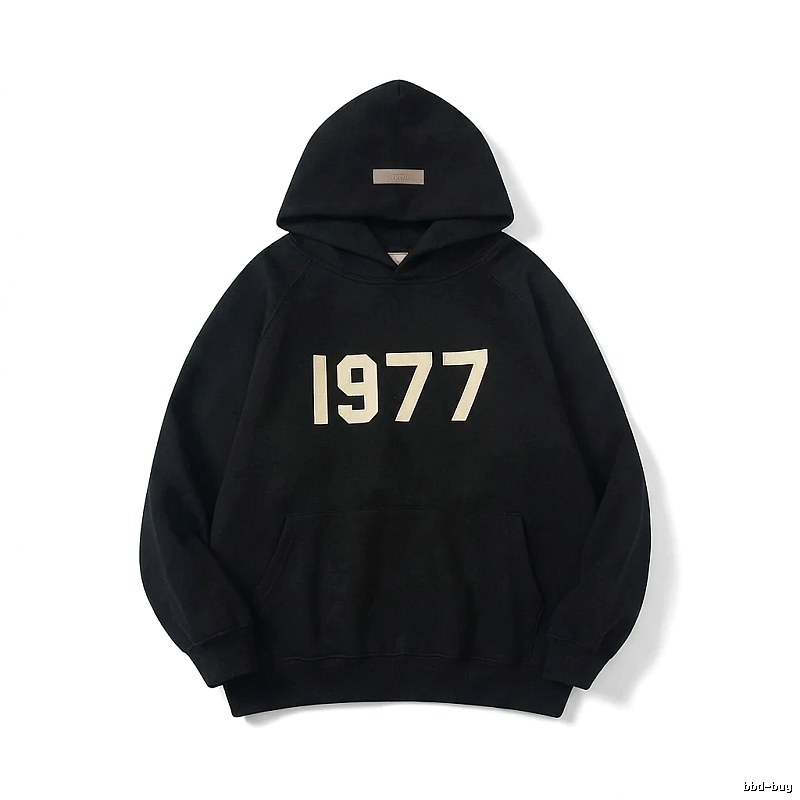 ESSENTIALS 1977 Series Black Sweatshirt