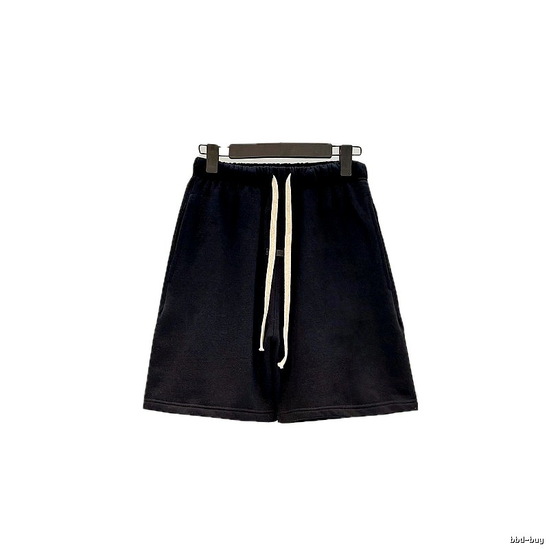 ESSENTIALS Basic Black Shorts