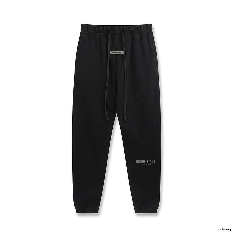 ESSENTIALS Basic Black Sweatpants