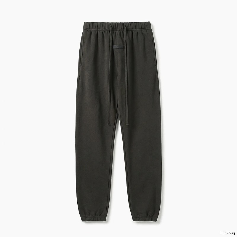 ESSENTIALS Basic Casual Black Pants