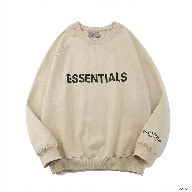 ESSENTIALS Basic Off-white Sweatshirt