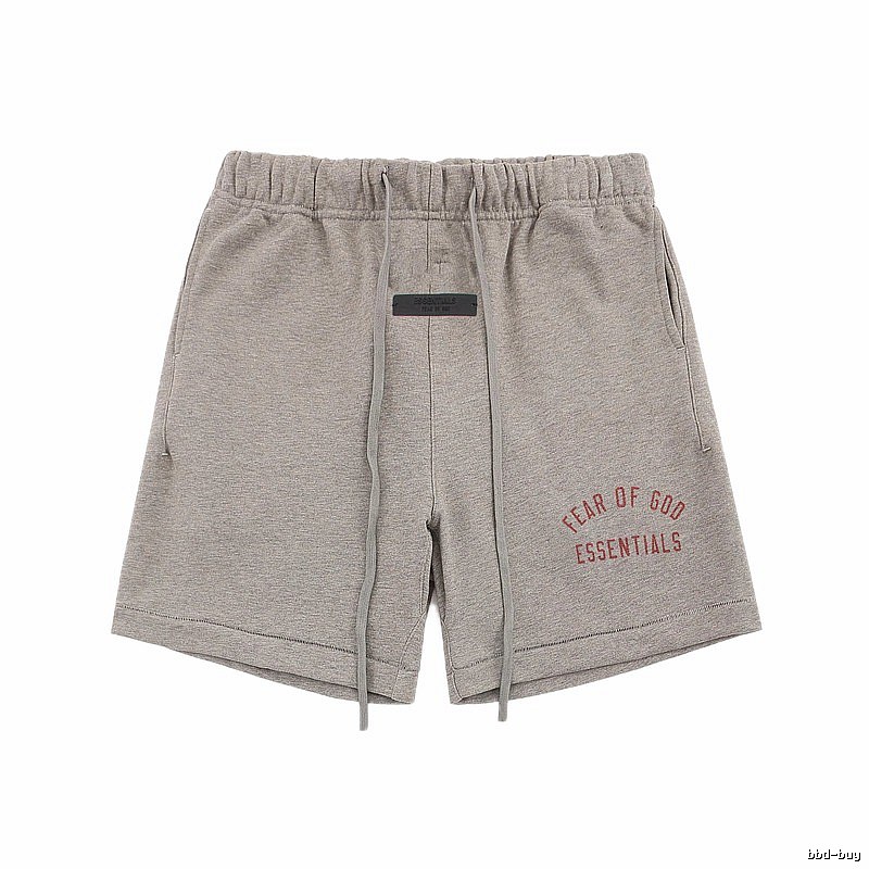 ESSENTIALS casual style grey shorts