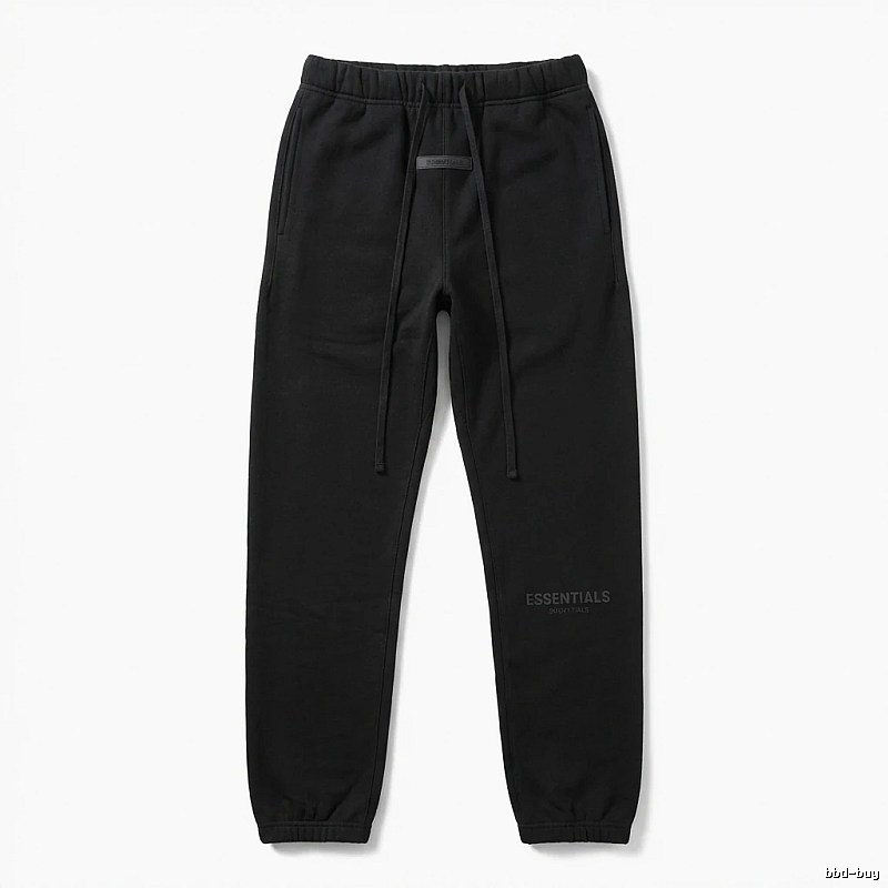 ESSENTIALS minimalist black sweatpants