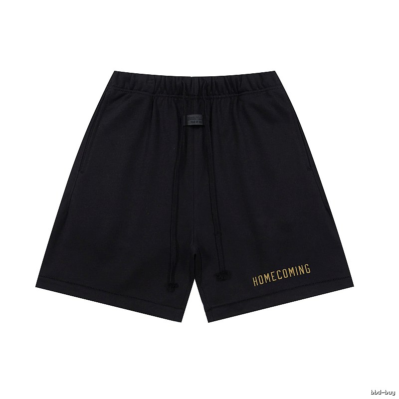 ESSENTIALS minimalist style black shorts