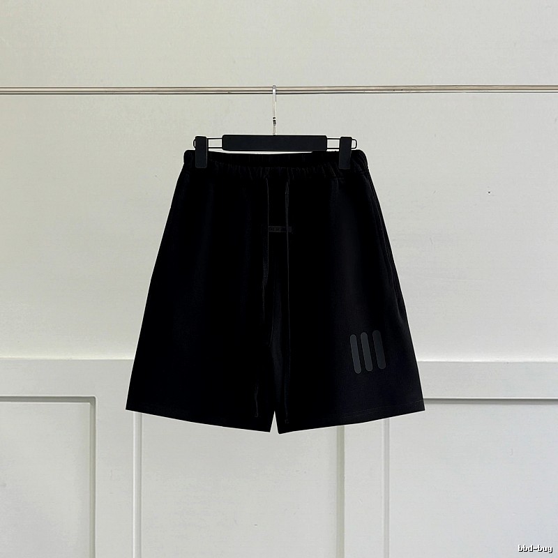 ESSENTIALS minimalist style black shorts