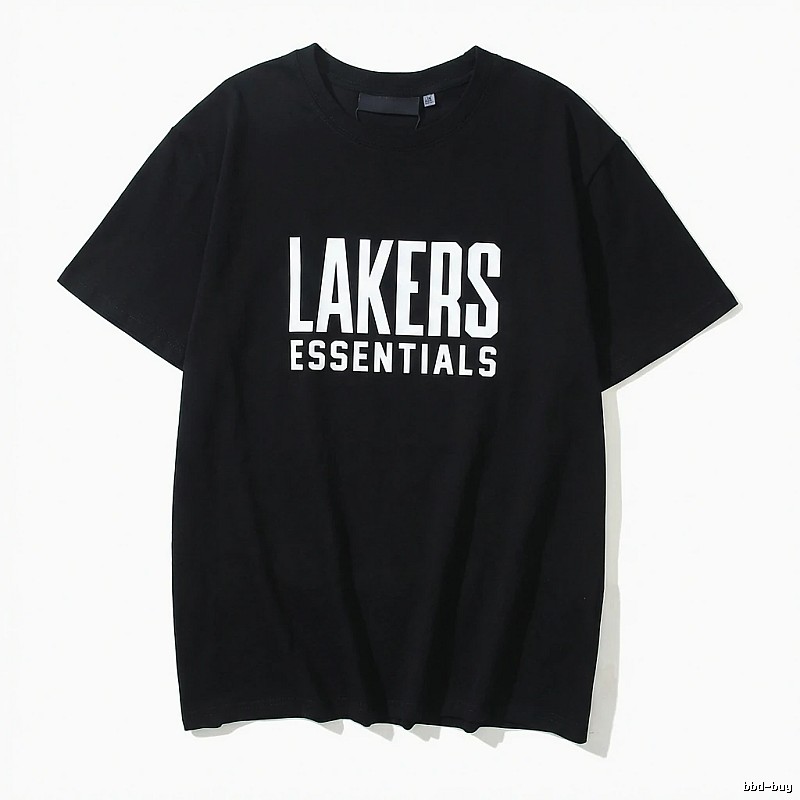 ESSENTIALS minimalist style black T-shirt