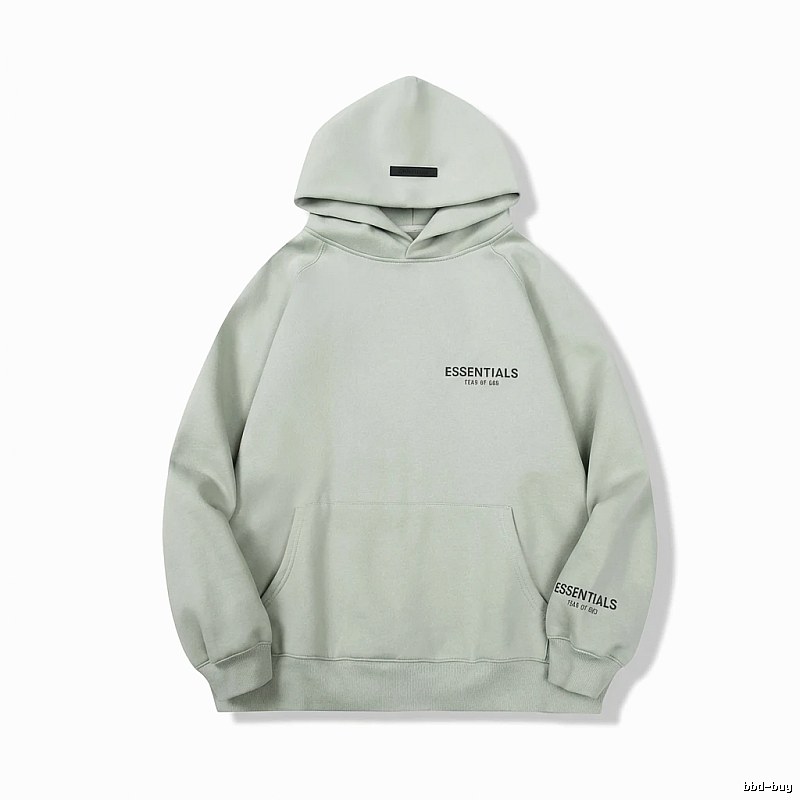 ESSENTIALS minimalist style light gray sweatshirt