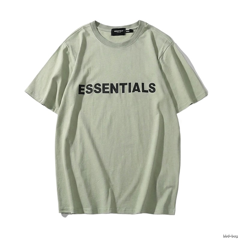 ESSENTIALS minimalist style light green T-shirt