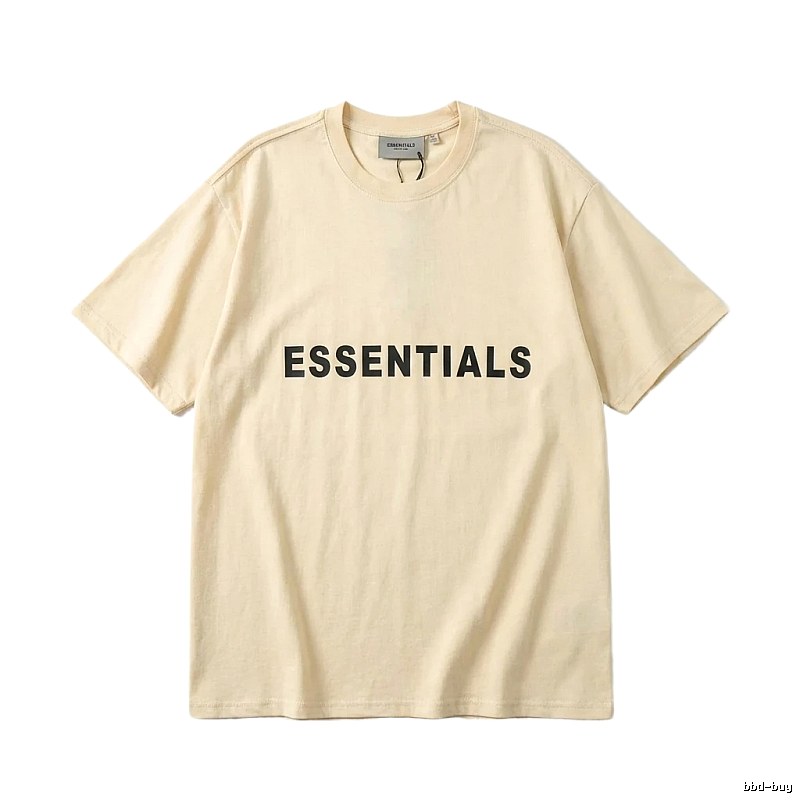 ESSENTIALS Simple Beige T-shirt