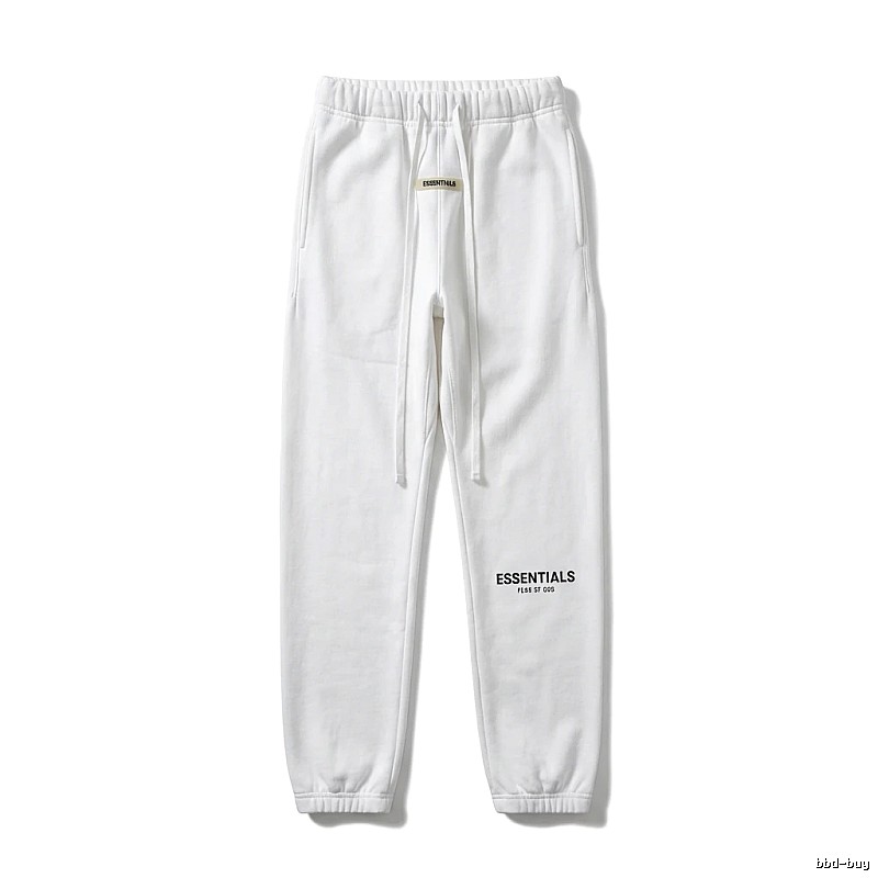 ESSENTIALS Simple Style White Sweatpants