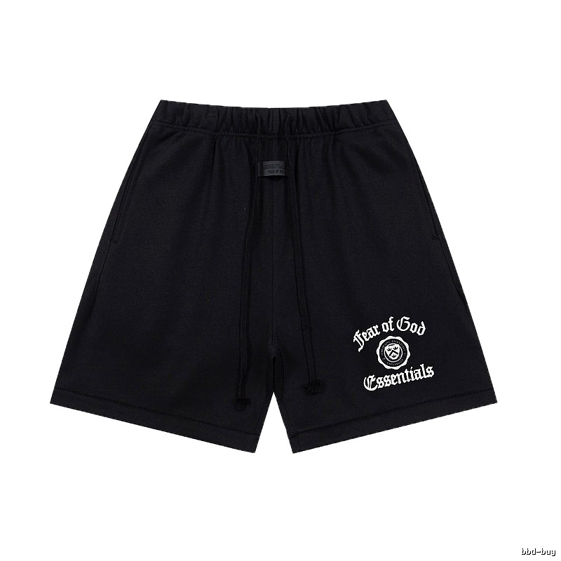 ESSENTIALS trendy brand black shorts