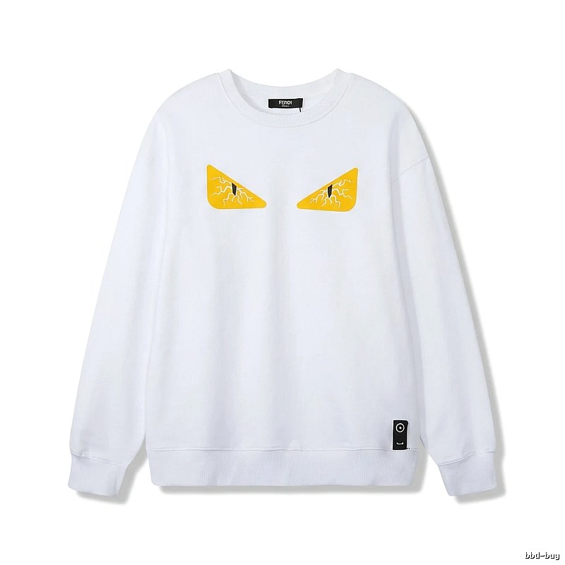 Fendi Little Monster White Sweatshirt