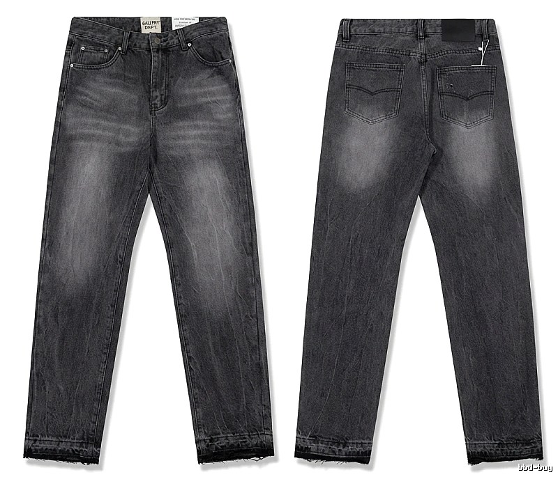 Gallery Dept. Distressed Black Jeans