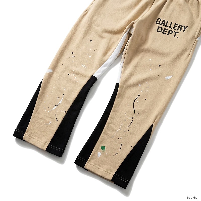 Gallery Dept. Graffiti Style Beige Sweatpants