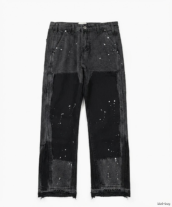 Gallery Dept Graffiti-style Black Jeans