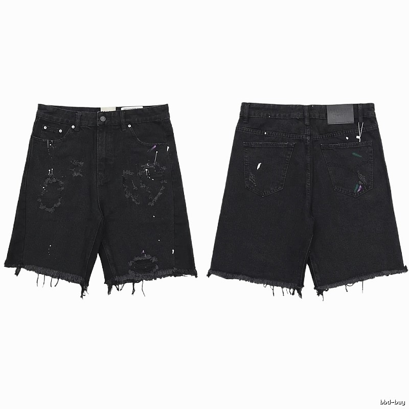 Gallery Dept Graffiti Style Black Shorts